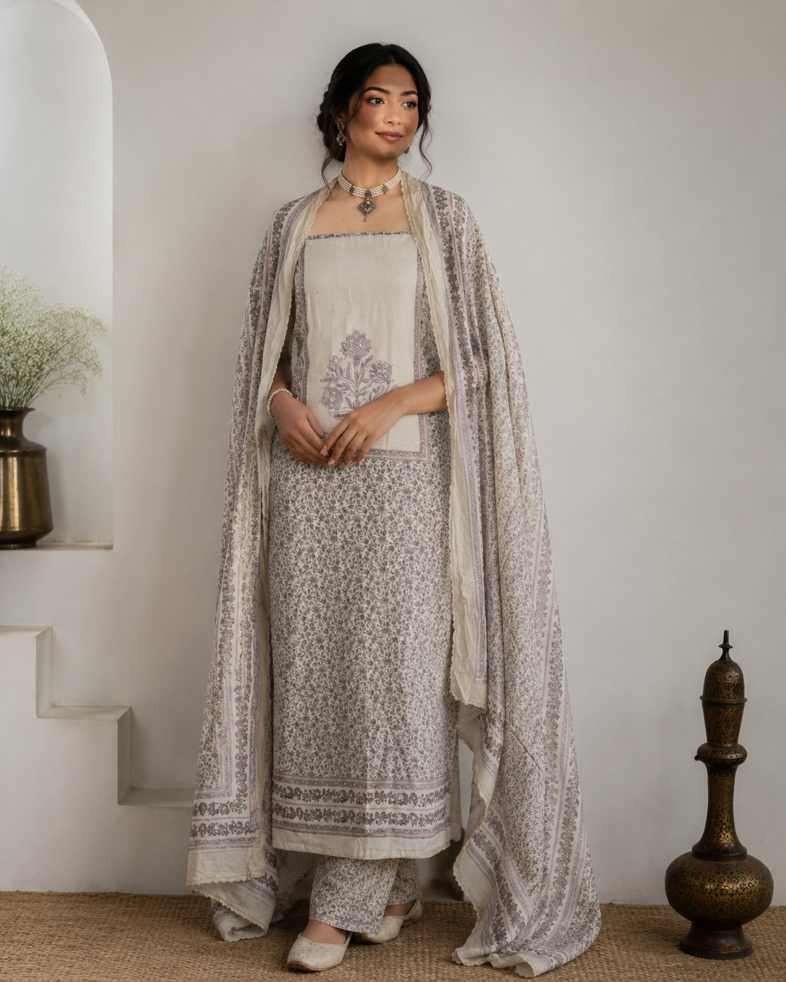 Bangalori Silk Suit