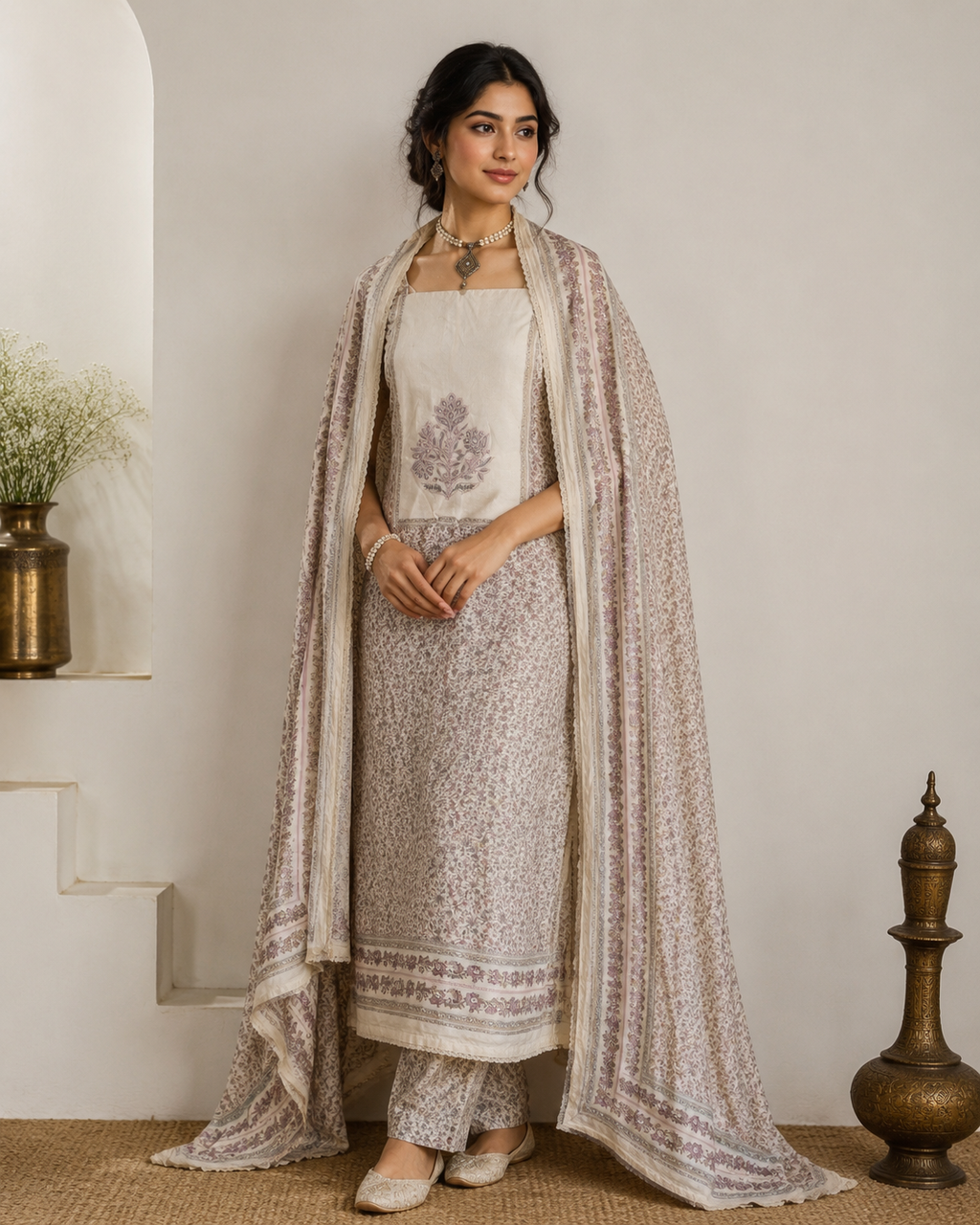Bangalori Silk Suit