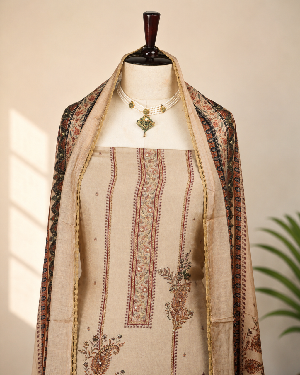 Muslin Designer Embrodiery