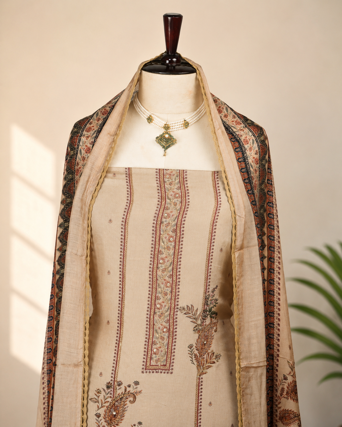 Muslin Designer Embrodiery