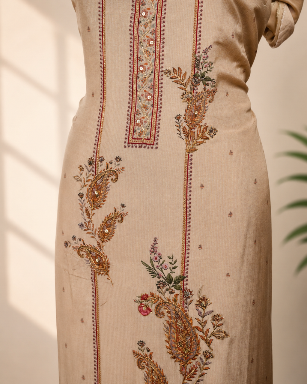 Muslin Designer Embrodiery