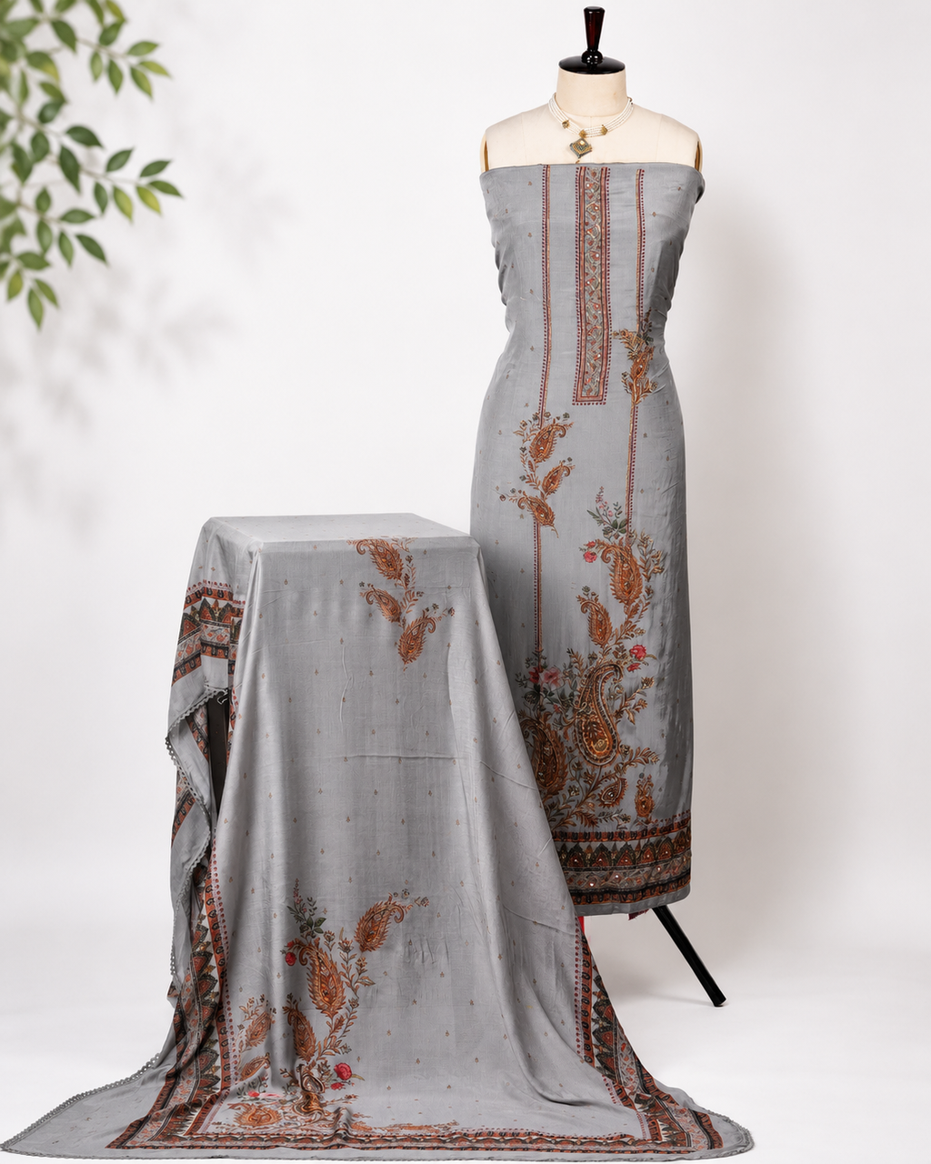 Muslin Designer Embrodiery