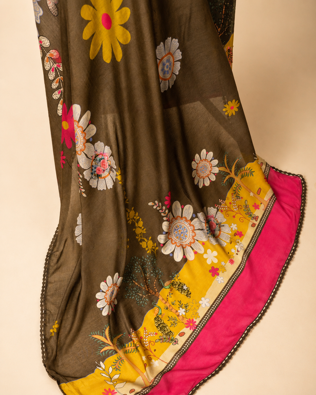 Muslin All over Printed Suit