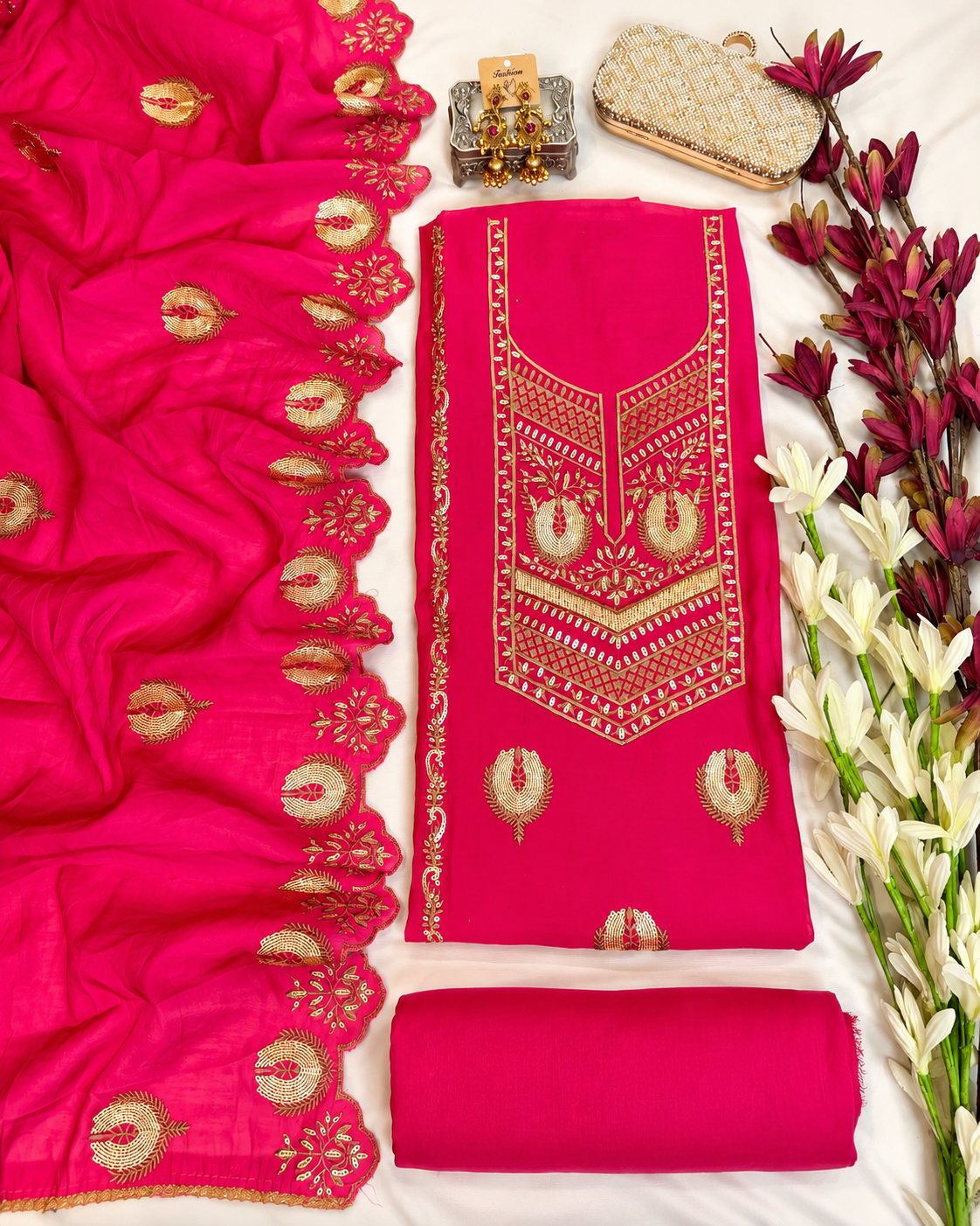 Traditional Embroidered Suit Set