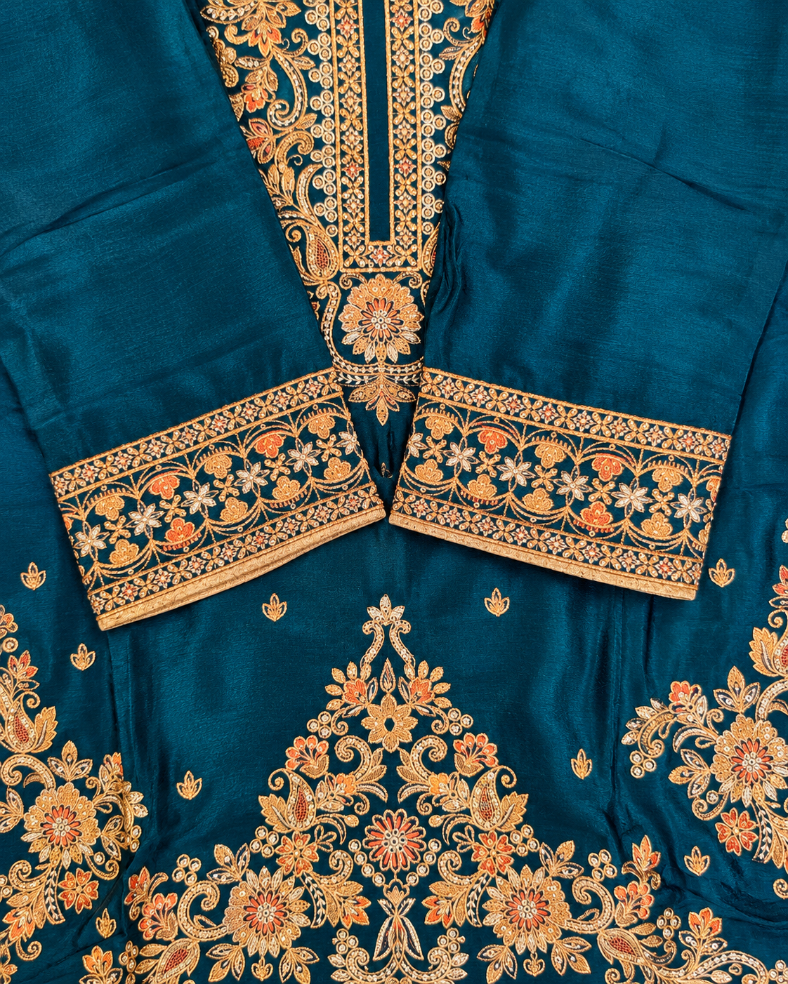 Heavy Embroidered Suit Set