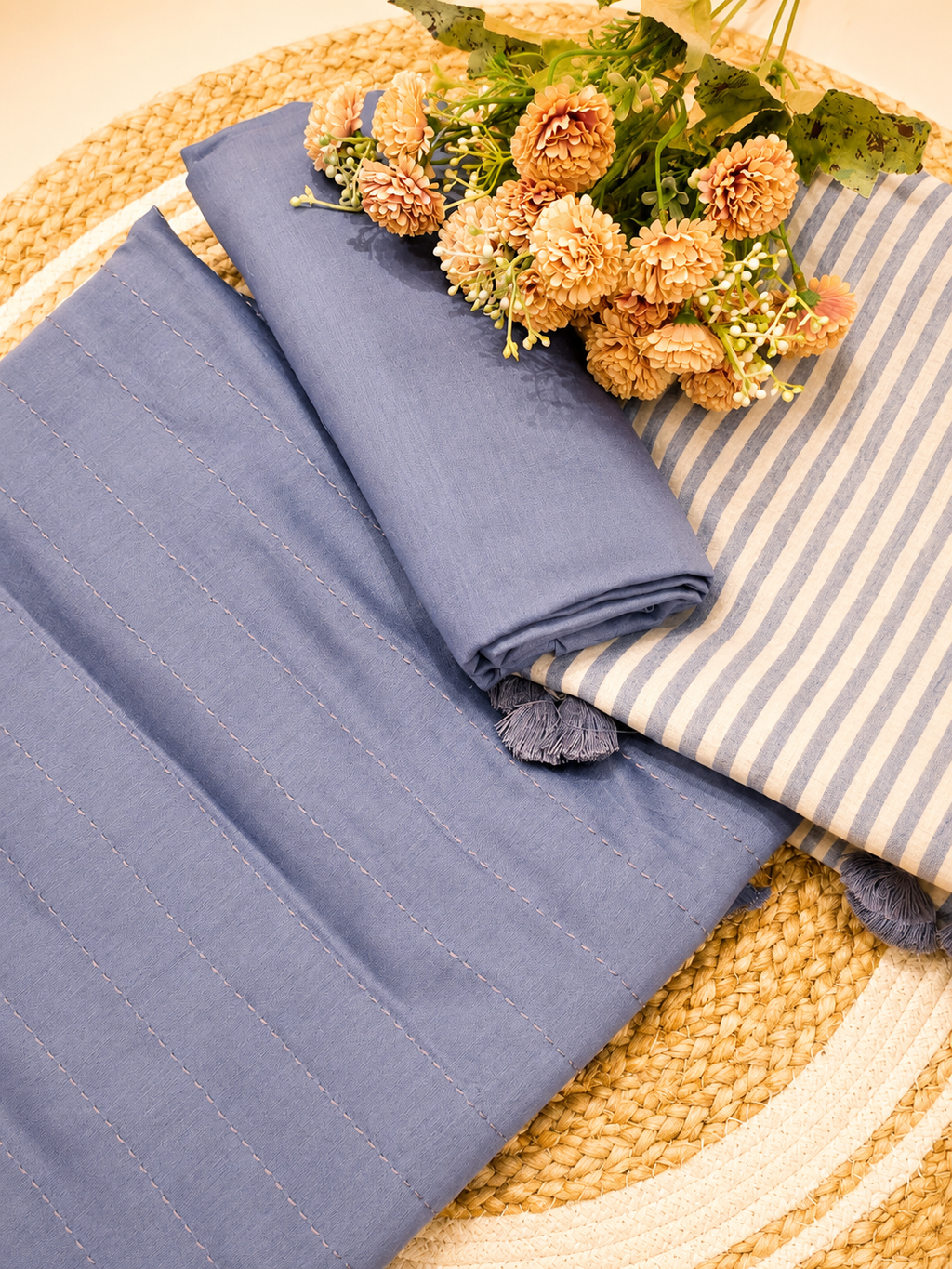 Plain Mul Cotton Designer Dupatta
