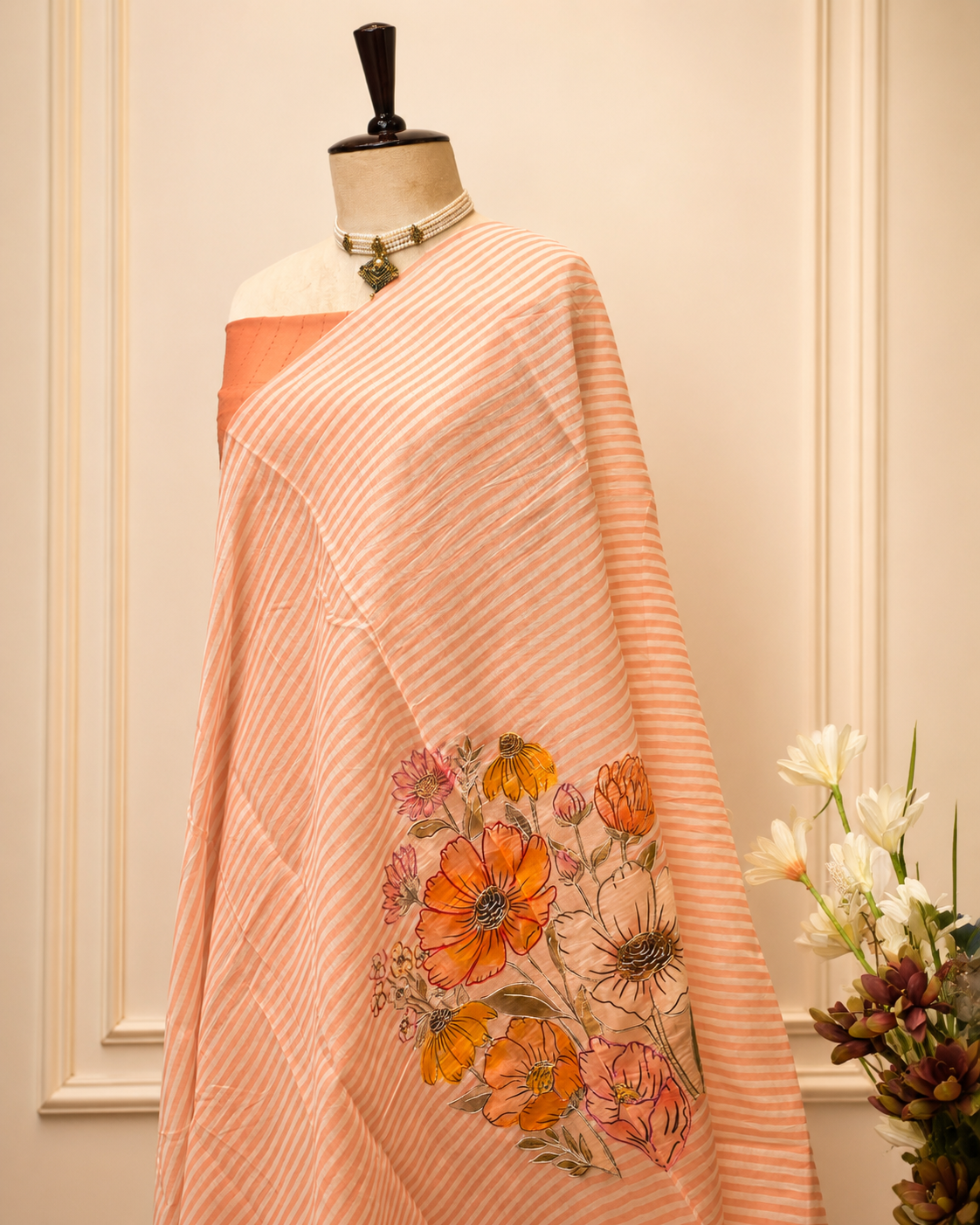 Plain Mul Cotton Designer Dupatta