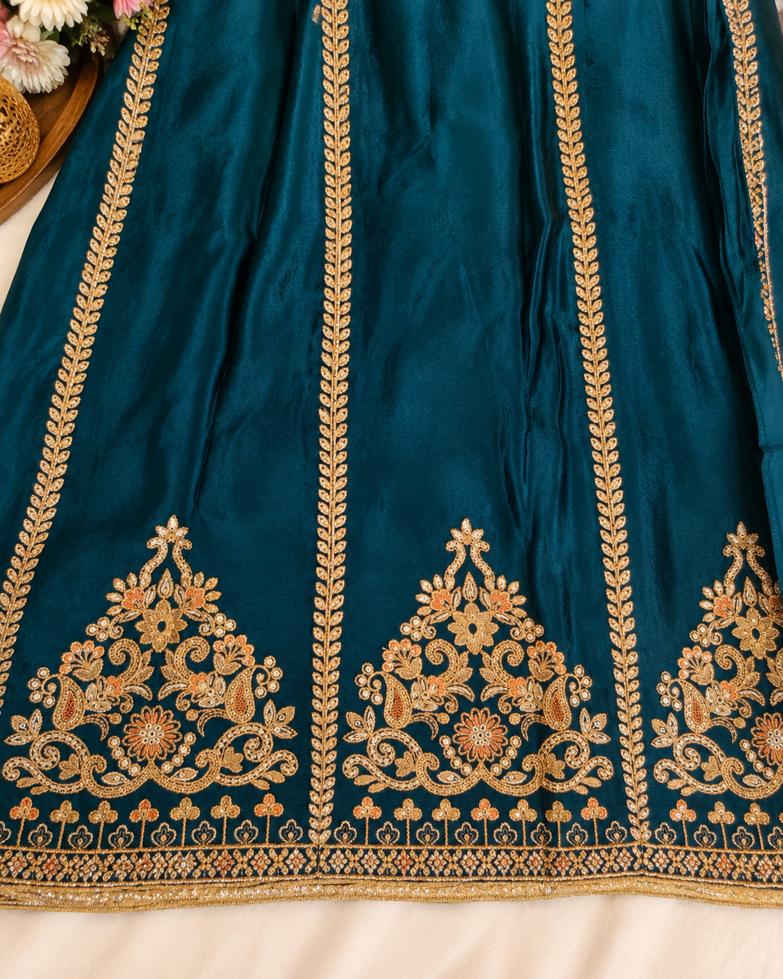 Heavy Embroidered Suit Set