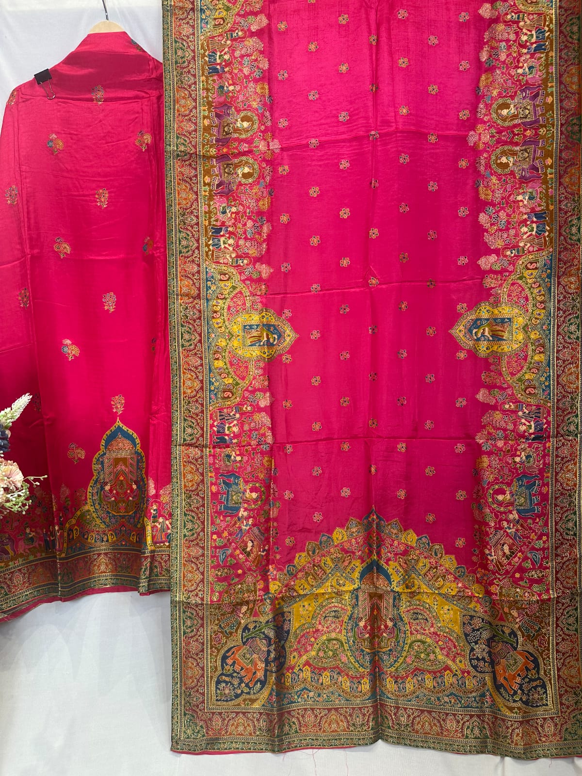 Premium Silk Jacquard Fabric