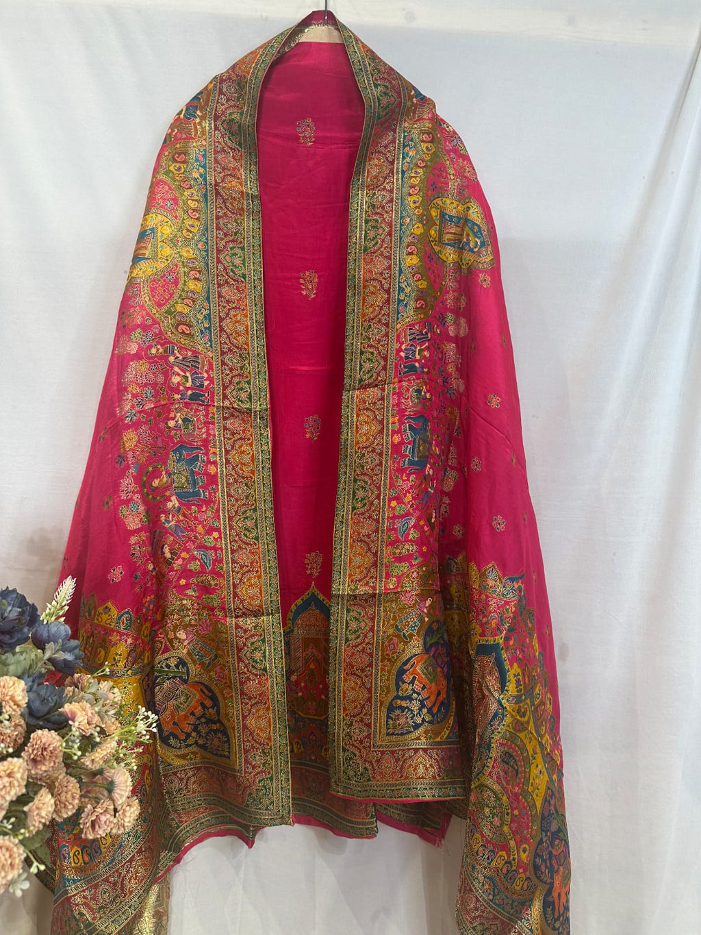 Premium Silk Jacquard Fabric