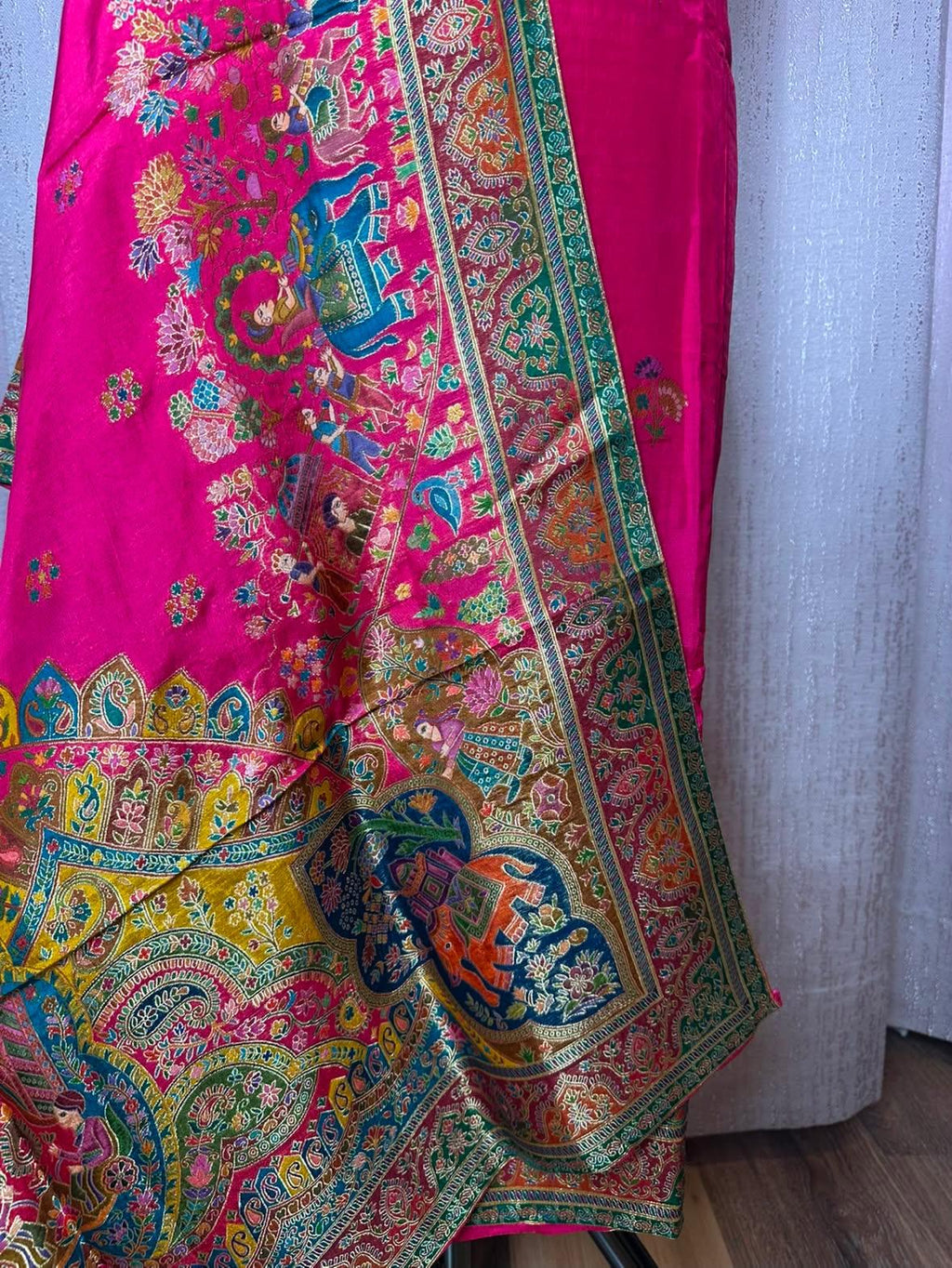 Premium Silk Jacquard Fabric