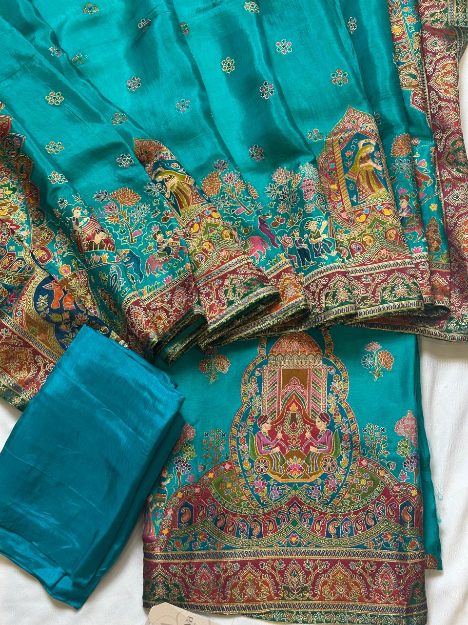 Premium Silk Jacquard Fabric