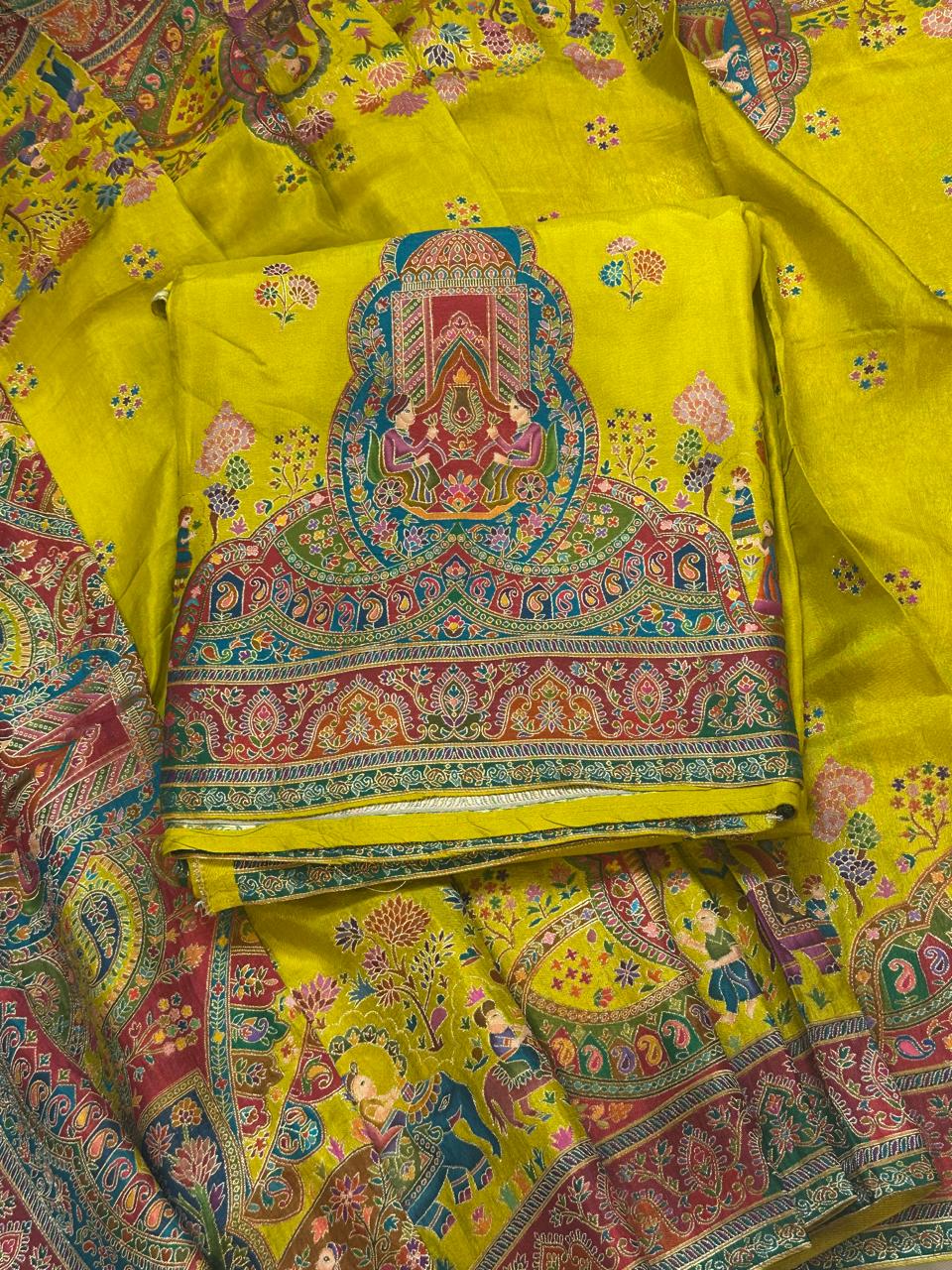 Premium Silk Jacquard Fabric