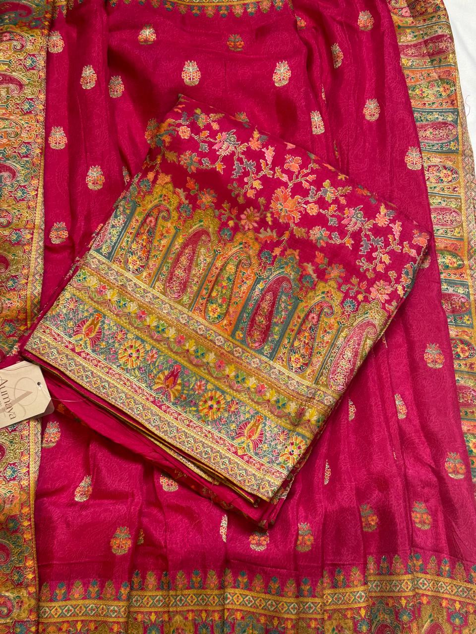 Premium Silk Jacquard Fabric