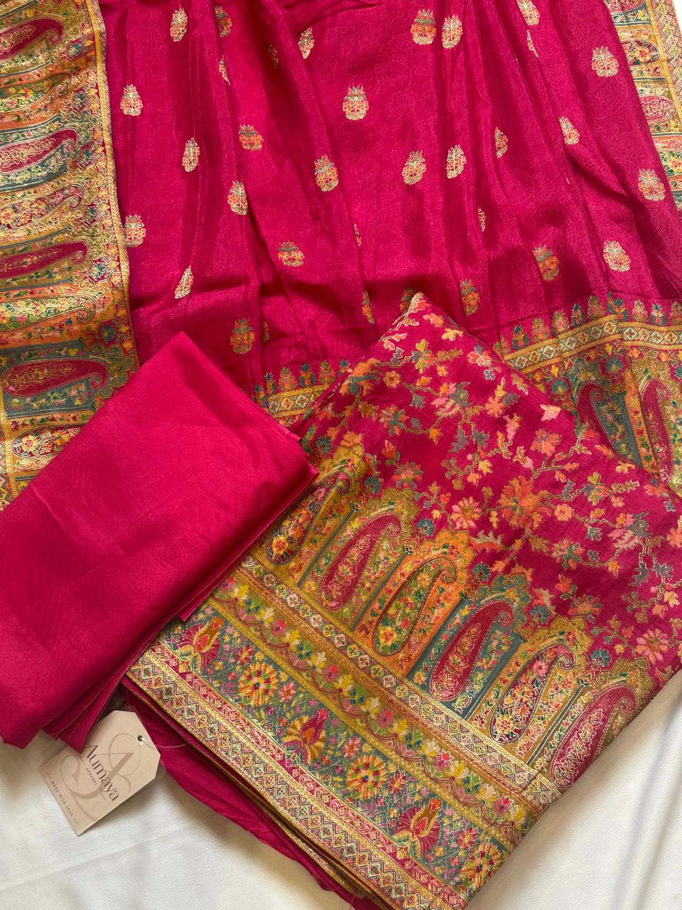 Premium Silk Jacquard Fabric
