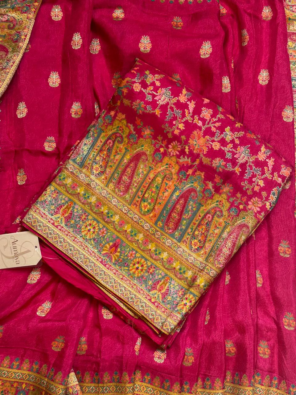 Premium Silk Jacquard Fabric