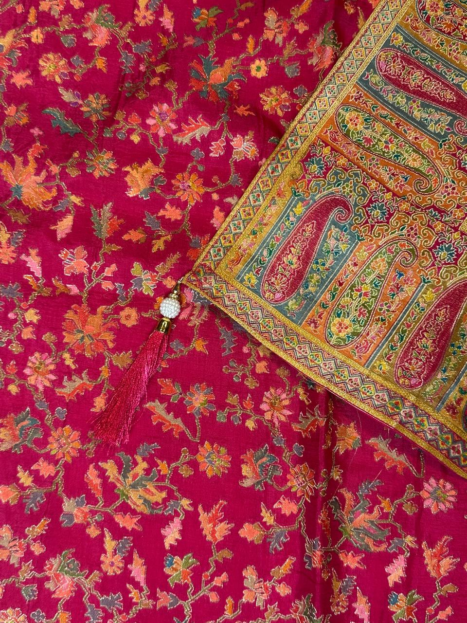 Premium Silk Jacquard Fabric