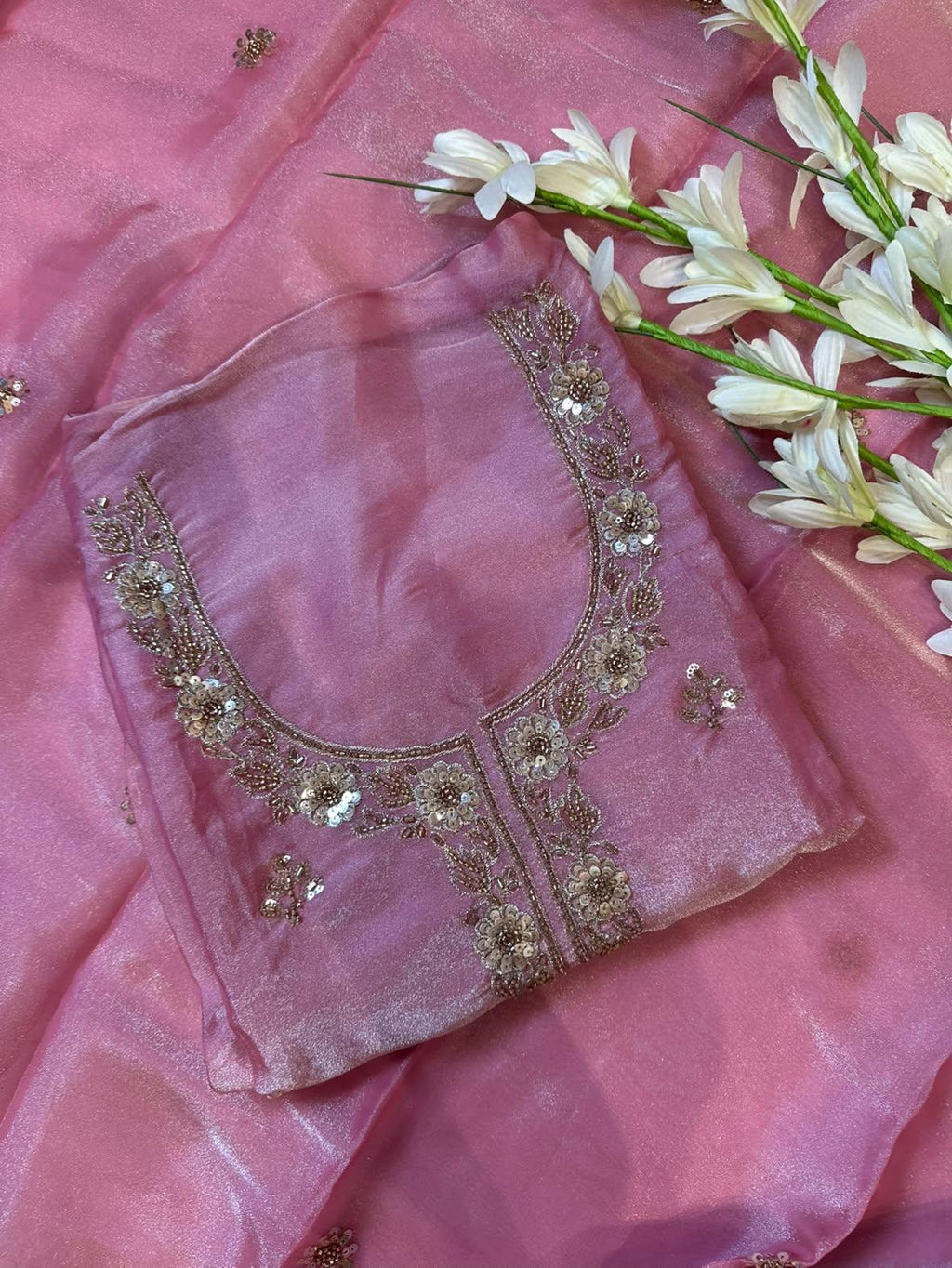 Glass Tissue Silk Suit