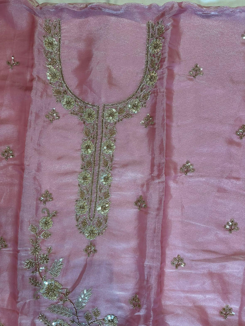 Glass Tissue Silk Suit