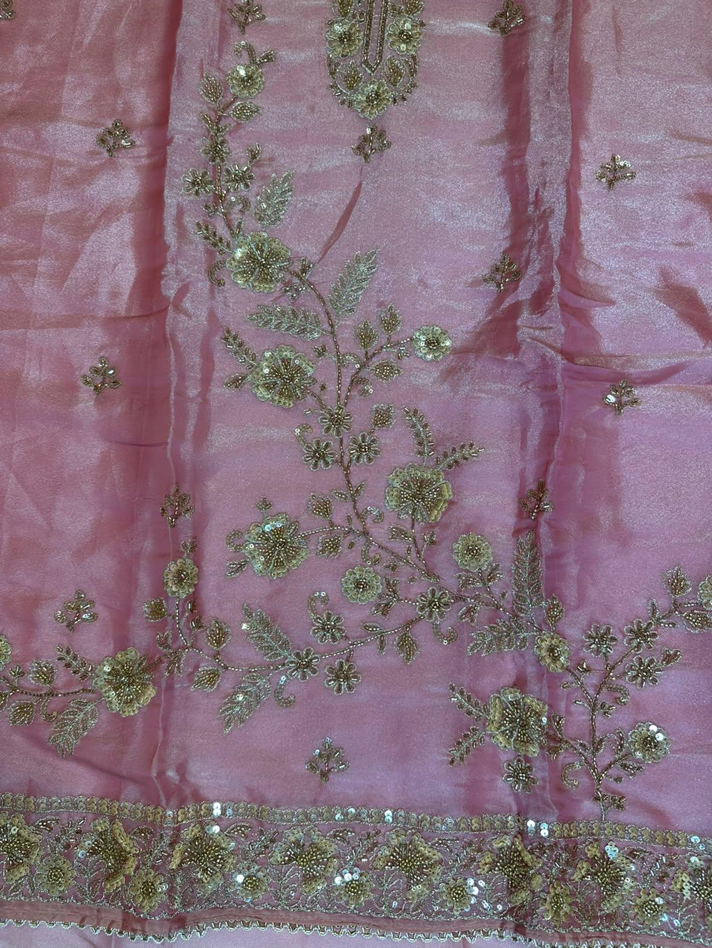 Glass Tissue Silk Suit