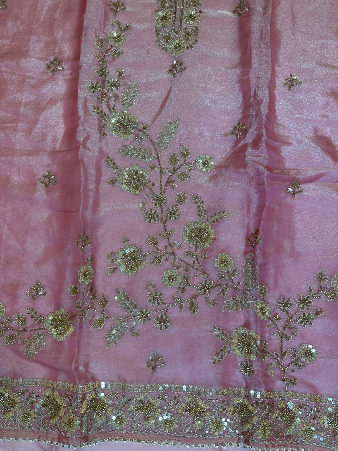 Glass Tissue Silk Suit
