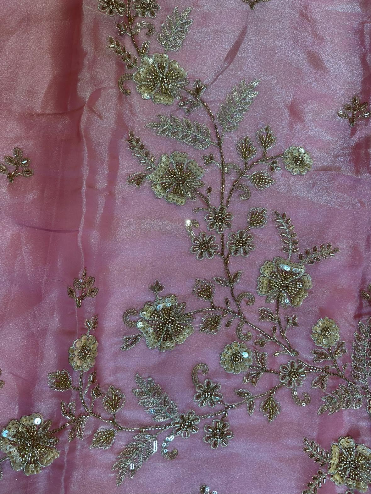 Glass Tissue Silk Suit