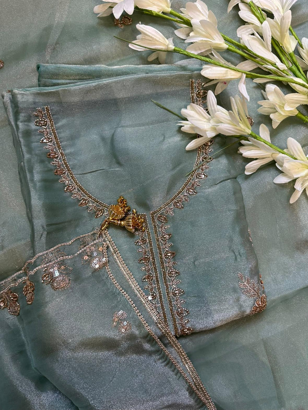 Glass Tissue Silk Suit