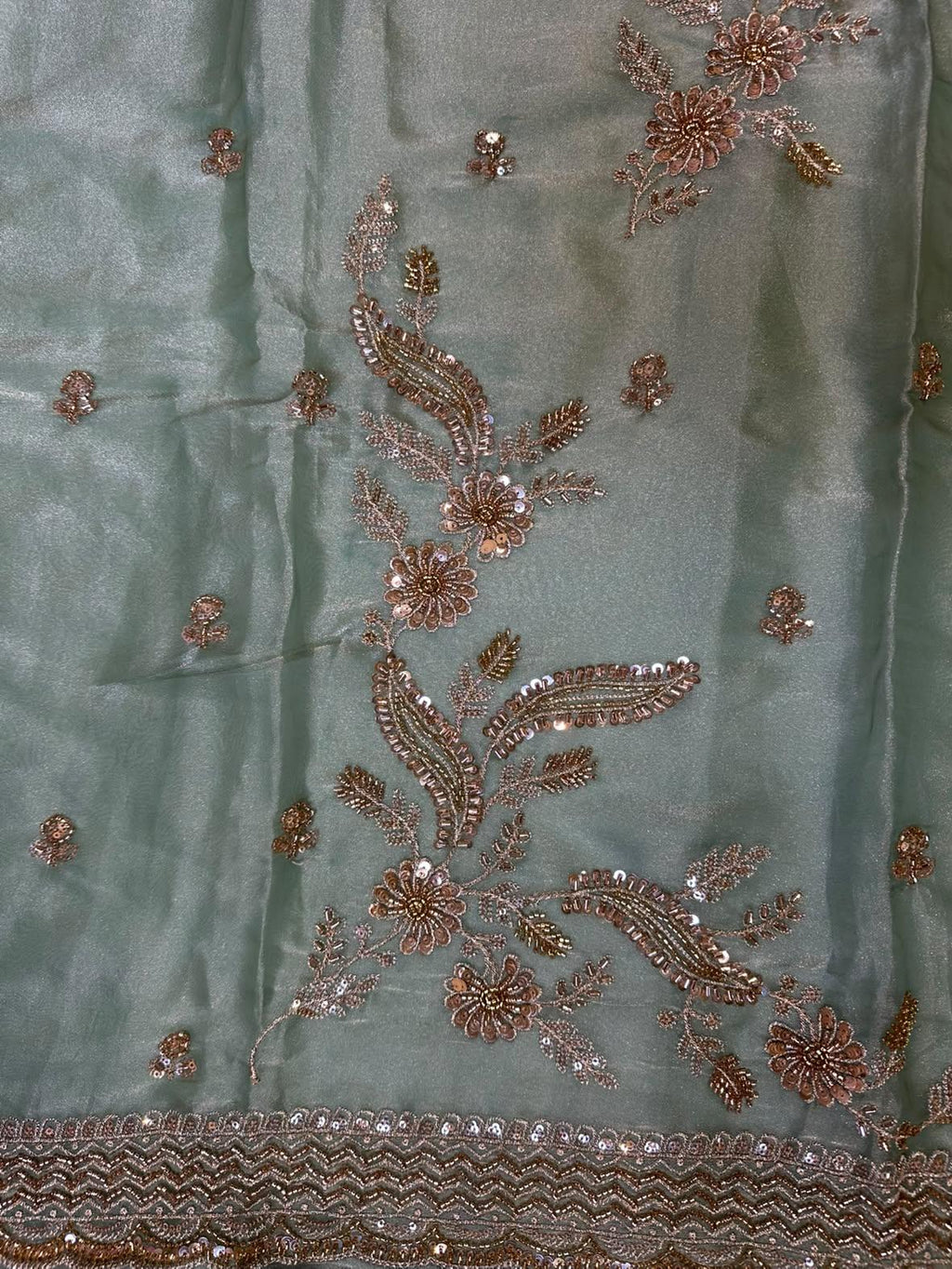 Glass Tissue Silk Suit