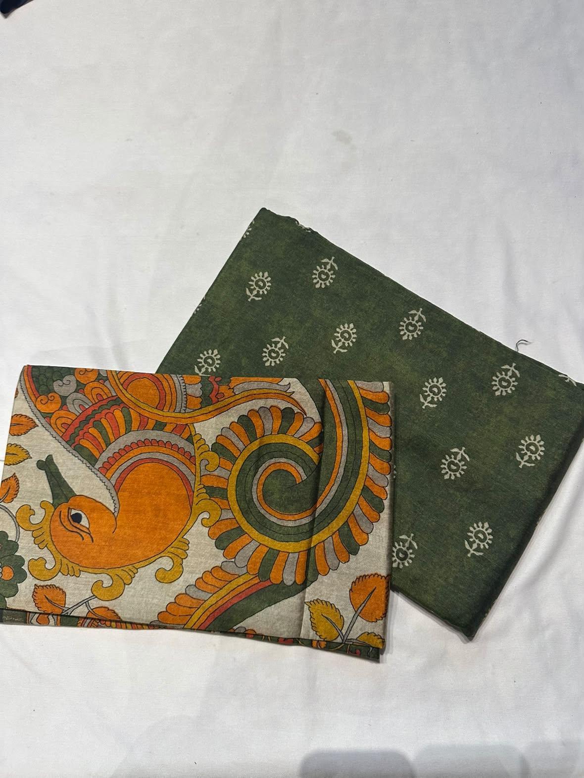 Elegant Maheshwari Silk Suit – Timeless Traditional Elegance