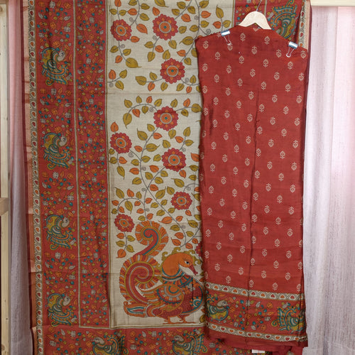Elegant Maheshwari Silk Suit – Timeless Traditional Elegance