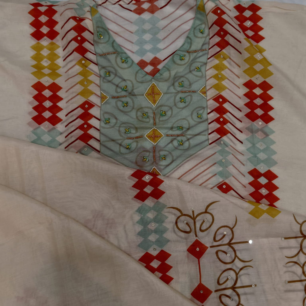 Elegant Masleen Suit – Graceful & Timeless Ethnic Wear