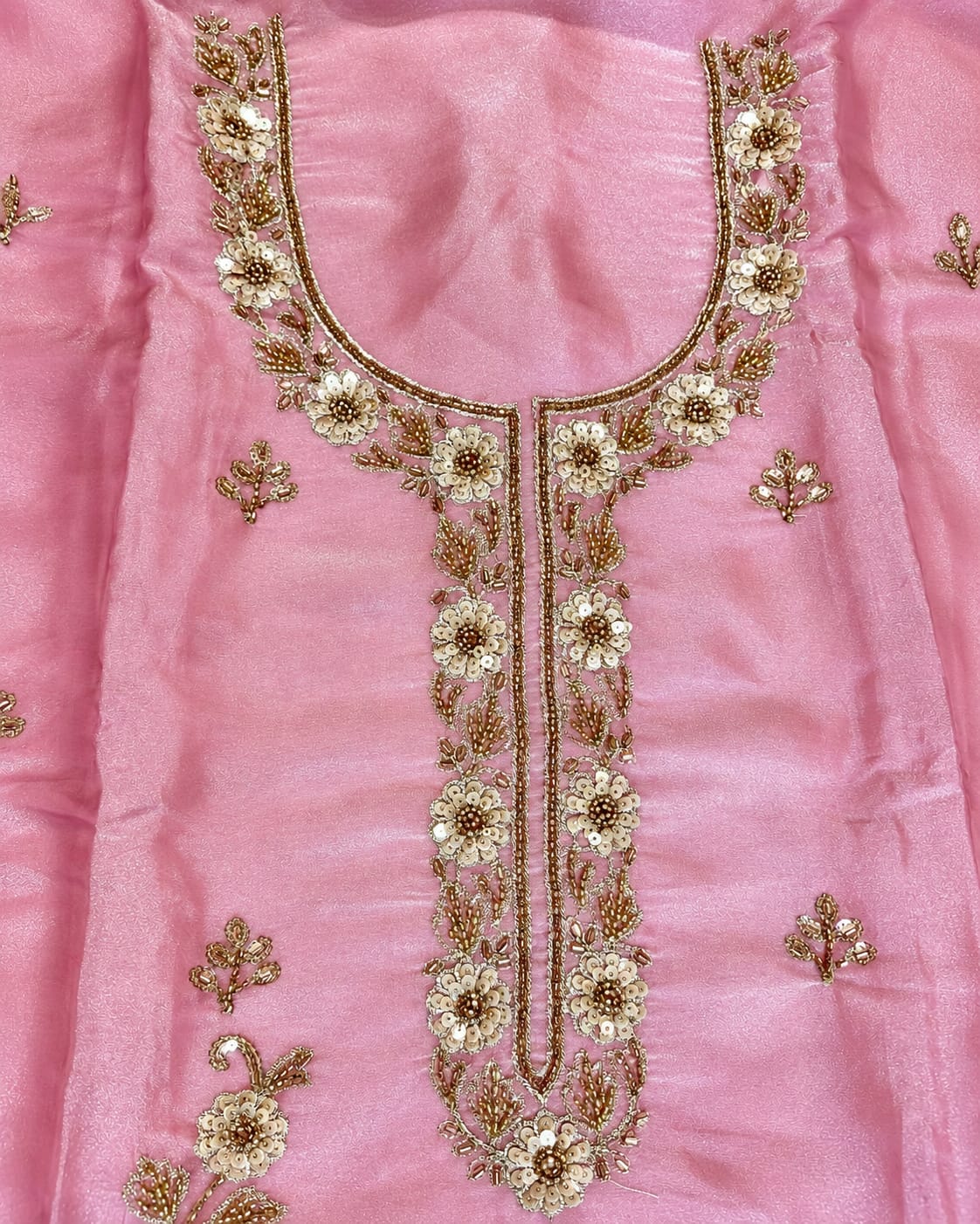 Glass Tissue Silk Suit