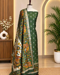 Elegant Maheshwari Silk Suit – Timeless Traditional Elegance