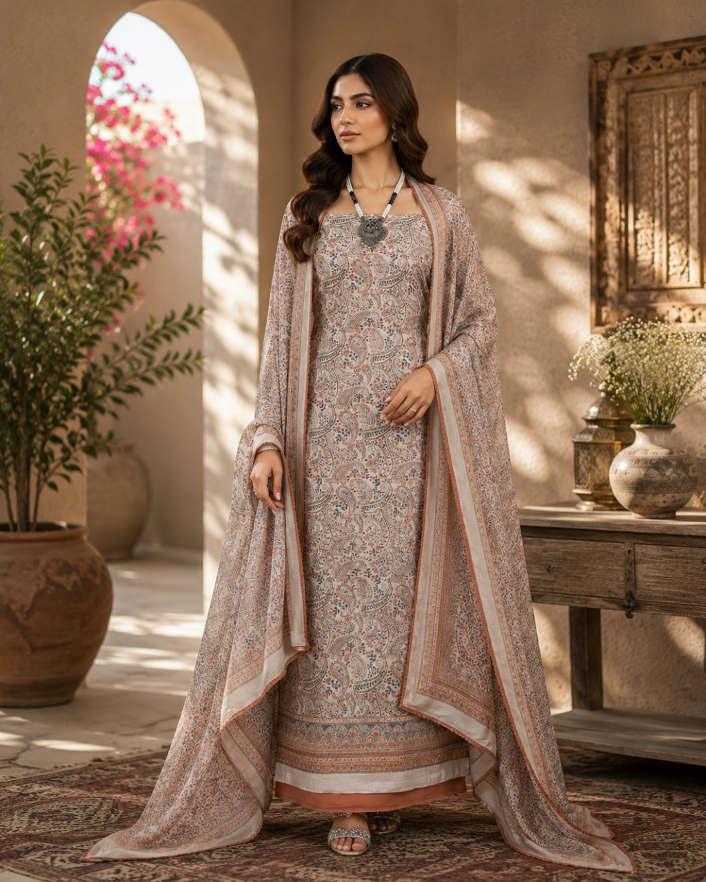 Muslin Printed 4 shades
